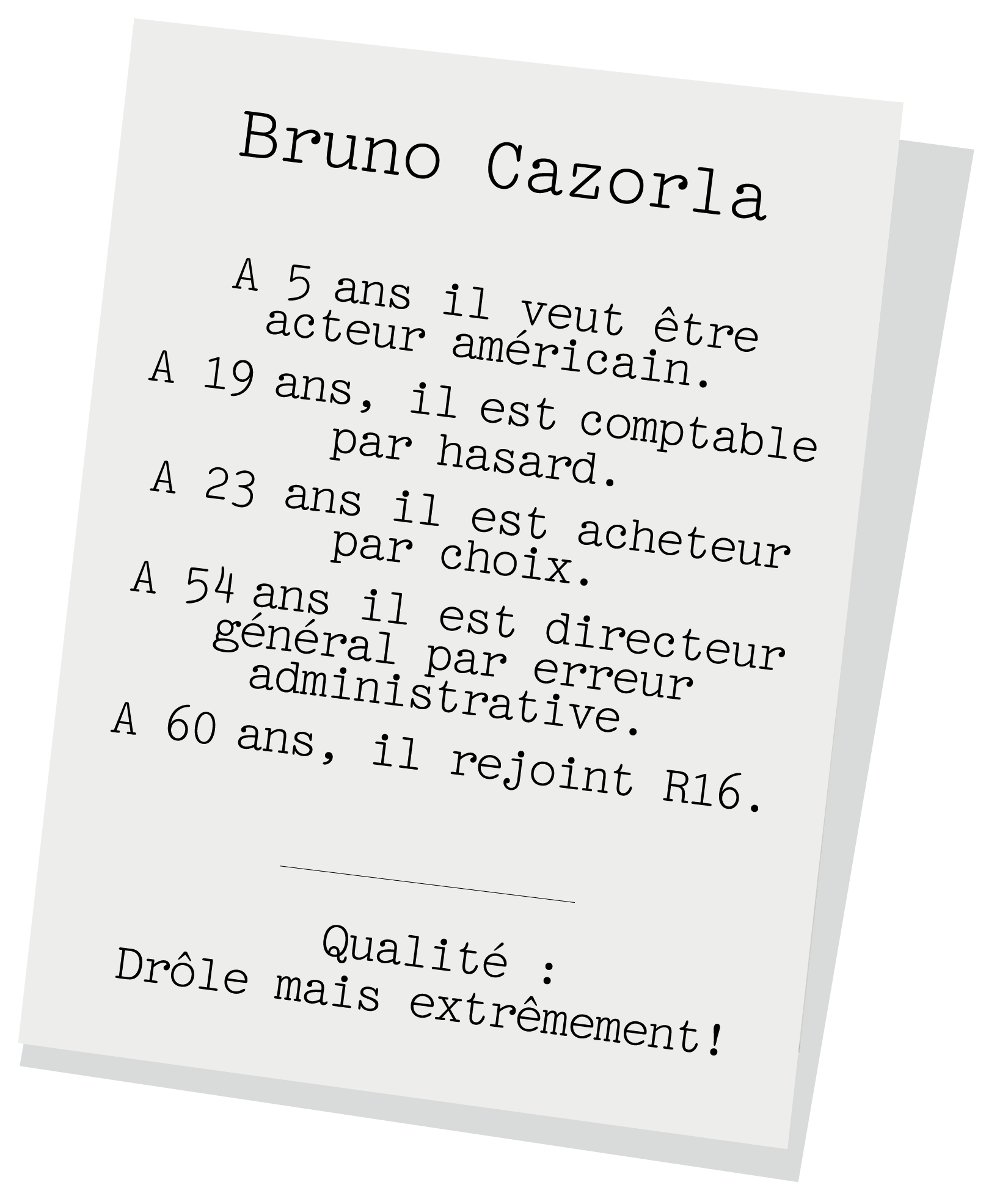 Bio de Bruno Cazorla